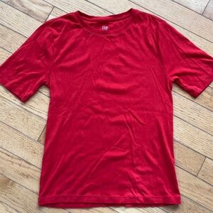 GAP Short Sleeve Favourite Tee Red